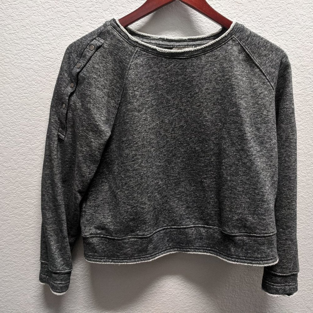 Cropped sweatshirt